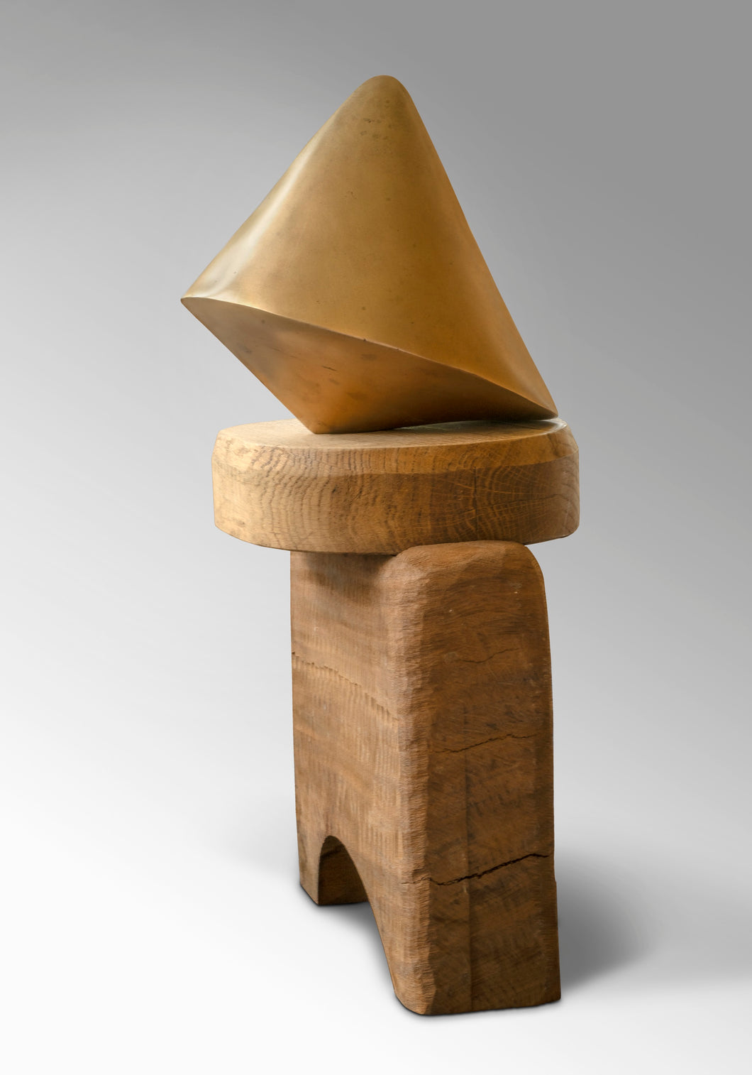 Catherine François, Playmobil, pièce unique , Bronze et Bois, H 54 x L 32 x P 22cm, 2025