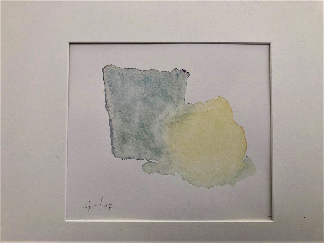 Alexandre Hollan, Vie silencieuse, Acrylique sur papier, 30x40, 2017