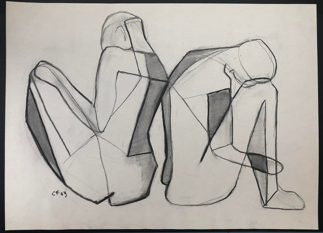 Catherine FRANÇOIS, Sans titre, Dessin sur papier, 42 x 58 cm