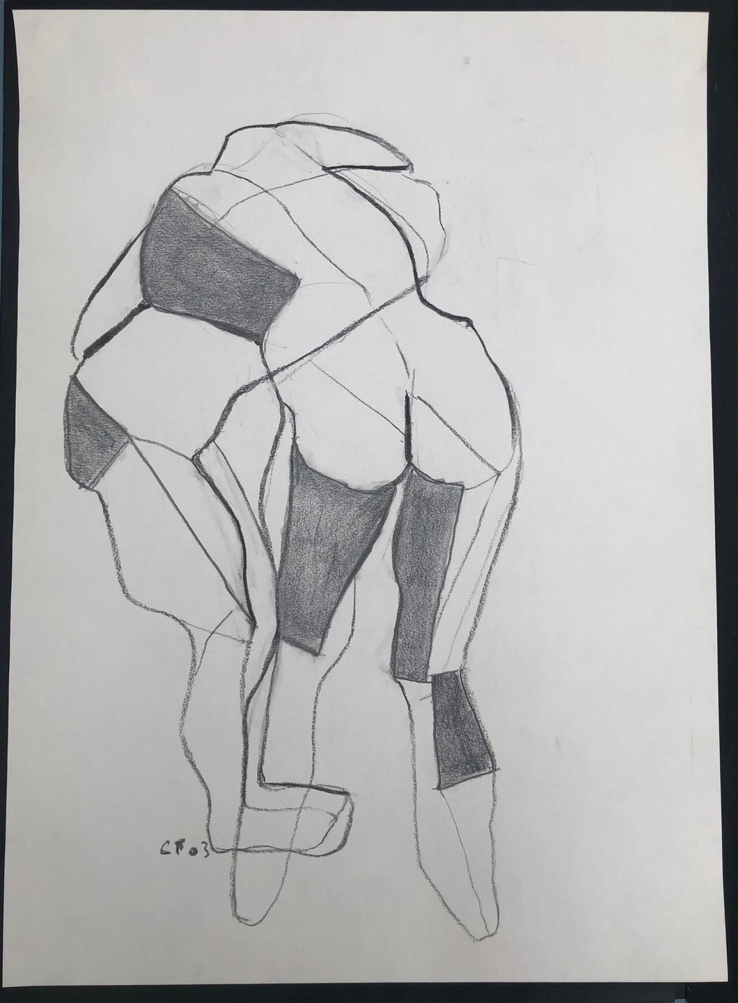 Catherine FRANÇOIS, Sans titre, Dessin sur papier, 58 x 42 cm